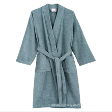 Terry Cloth Wholesale Sexy Mens Hooded Bathrobe For Hilton Hotel